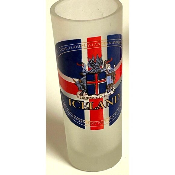 Tequila Rose & Iceland Frosted Shot Glasses Party Drink Cocktail Alcohol - Picture 3 of 6